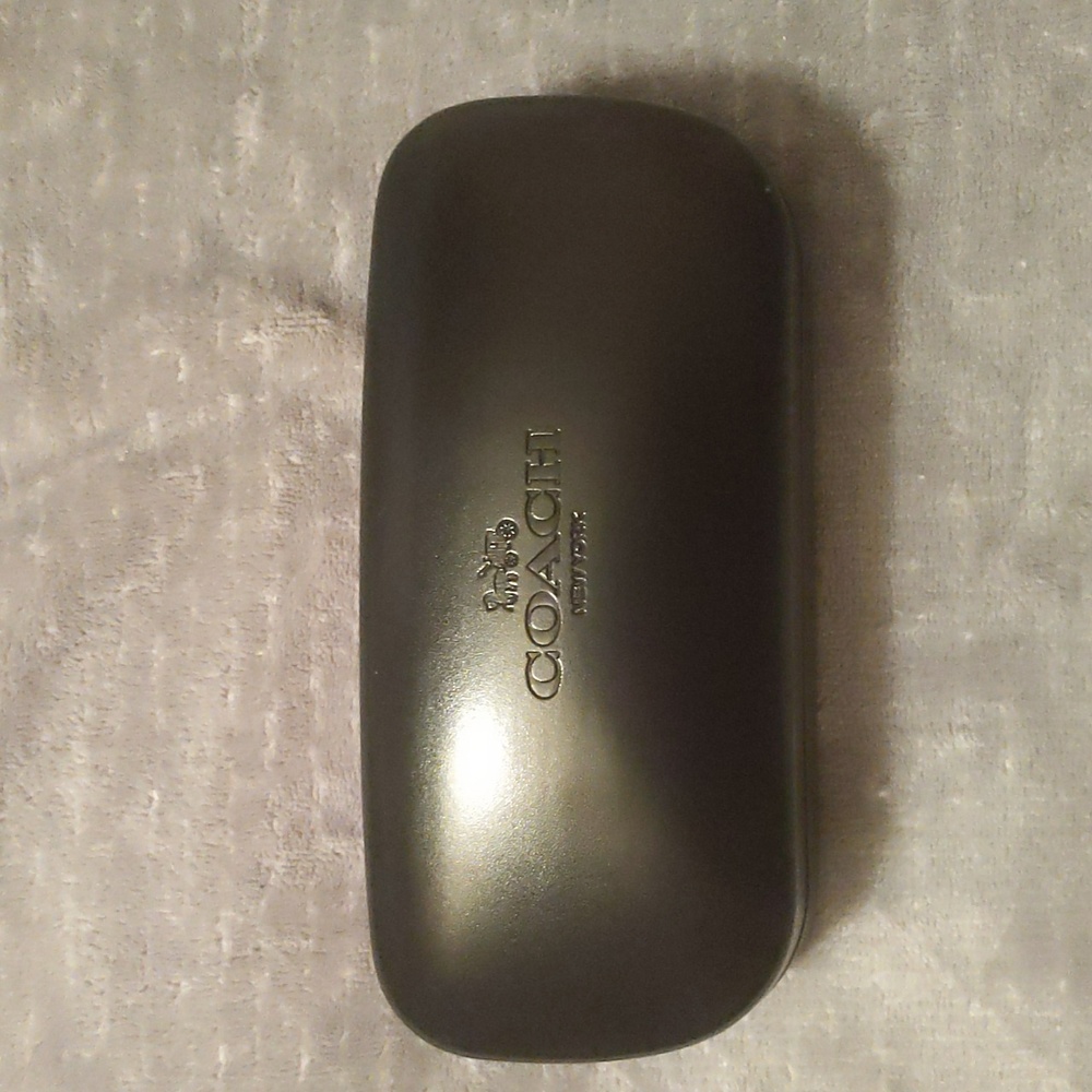 Coach Sunglasses Eyeglasses Case in Black